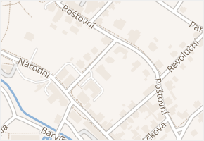 Generála Svobody v obci Varnsdorf - mapa ulice
