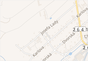 Josefa Lady v obci Varnsdorf - mapa ulice