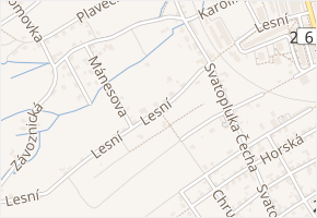 Luční v obci Varnsdorf - mapa ulice