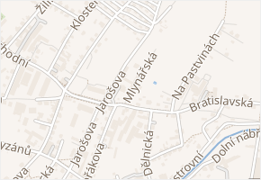 Mlynářská v obci Varnsdorf - mapa ulice