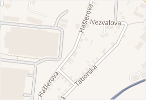 Nezvalova v obci Varnsdorf - mapa ulice
