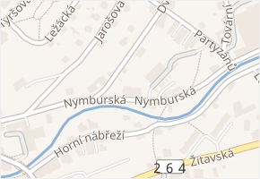 Nymburská v obci Varnsdorf - mapa ulice