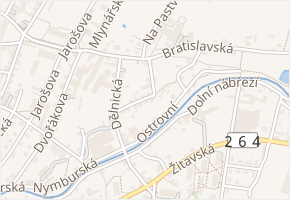Olomoucká v obci Varnsdorf - mapa ulice