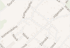 Pod Špičákem v obci Varnsdorf - mapa ulice
