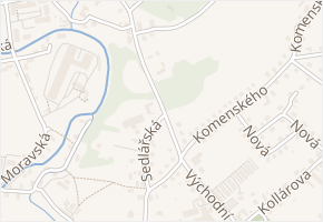 Pohraniční Stráže v obci Varnsdorf - mapa ulice