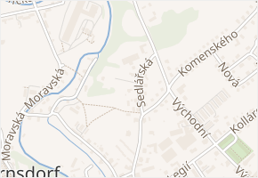 Sedlářská v obci Varnsdorf - mapa ulice