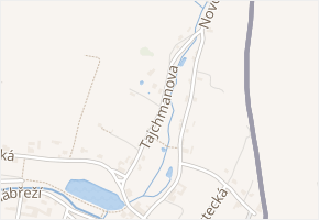 Tajchmanova v obci Varnsdorf - mapa ulice