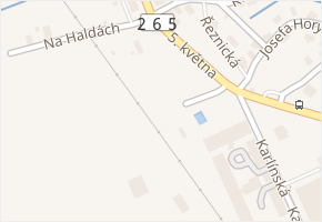 Tkalcovská v obci Varnsdorf - mapa ulice
