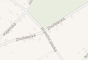 Zhořelecká v obci Varnsdorf - mapa ulice
