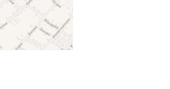 Žilinská v obci Varnsdorf - mapa ulice