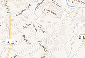 Žitná v obci Varnsdorf - mapa ulice