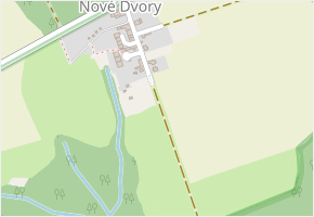 Nové Dvory v obci Vavřinec - mapa části obce