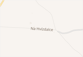 Na Hvízdalce v obci Vejprnice - mapa ulice