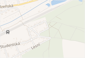 Na Mýtině v obci Vejprnice - mapa ulice