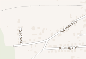 Na Výhledy v obci Vejprnice - mapa ulice