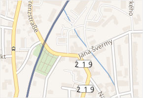 Bärensteinská v obci Vejprty - mapa ulice