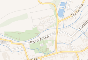 Kapitulní v obci Velká Bystřice - mapa ulice
