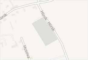 U Hřbitova v obci Velká Bystřice - mapa ulice