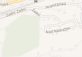 Na Vyhlídce v obci Velké Březno - mapa ulice