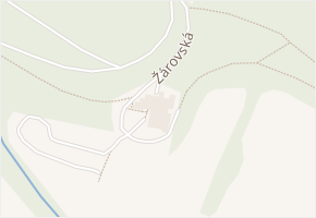 Žárovská v obci Velké Losiny - mapa ulice