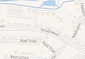Družstevní v obci Velké Meziříčí - mapa ulice