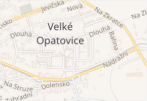 Mládežnická v obci Velké Opatovice - mapa ulice