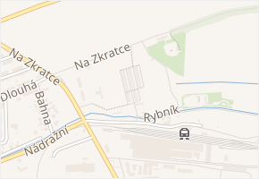 Rybník v obci Velké Opatovice - mapa ulice