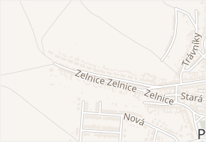 Starohorská v obci Velké Pavlovice - mapa ulice