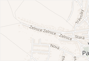 Zelnice v obci Velké Pavlovice - mapa ulice