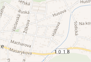 Seifertova v obci Velké Popovice - mapa ulice