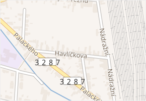 Havlíčkova v obci Velký Osek - mapa ulice
