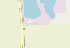 K pískovně v obci Velký Osek - mapa ulice