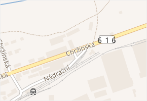 Chržínská v obci Velvary - mapa ulice