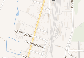 Havlíčkova v obci Veselí nad Lužnicí - mapa ulice