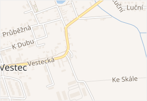 K Lomu v obci Vestec - mapa ulice