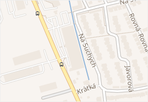 Vídeňská v obci Vestec - mapa ulice