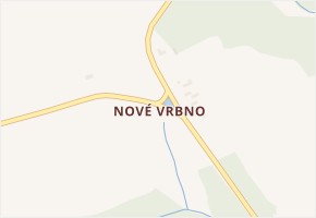 Nové Vrbno v obci Větřkovice - mapa části obce