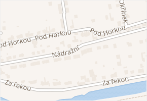 Nádražní v obci Veverská Bítýška - mapa ulice