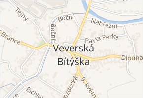 Vořešíky v obci Veverská Bítýška - mapa ulice