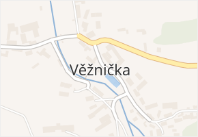 Věžnička v obci Věžnička - mapa části obce