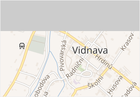 Klášterní v obci Vidnava - mapa ulice