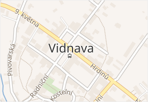 Luční v obci Vidnava - mapa ulice