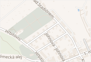 B. Němcové v obci Vimperk - mapa ulice