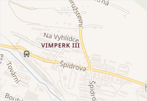 Pod Homolkou v obci Vimperk - mapa ulice