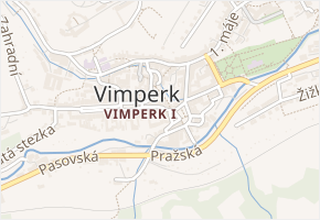 Steinbrenerova v obci Vimperk - mapa ulice