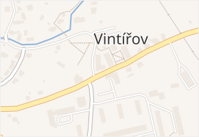 Vintířov v obci Vintířov - mapa části obce