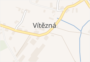 Kocléřov v obci Vítězná - mapa části obce