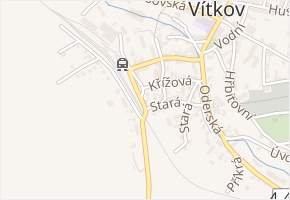 Klokočovská v obci Vítkov - mapa ulice
