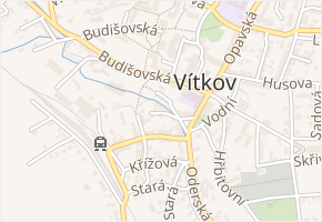 Poštovní v obci Vítkov - mapa ulice