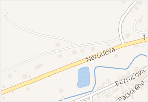 Nerudova v obci Vlachovo Březí - mapa ulice